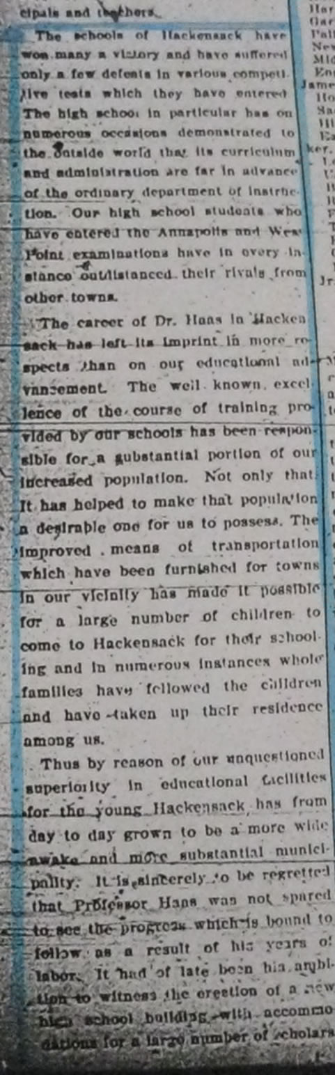 The Evening Record 2 The Death of Nelson Haas 2 Continued December 29, 1905